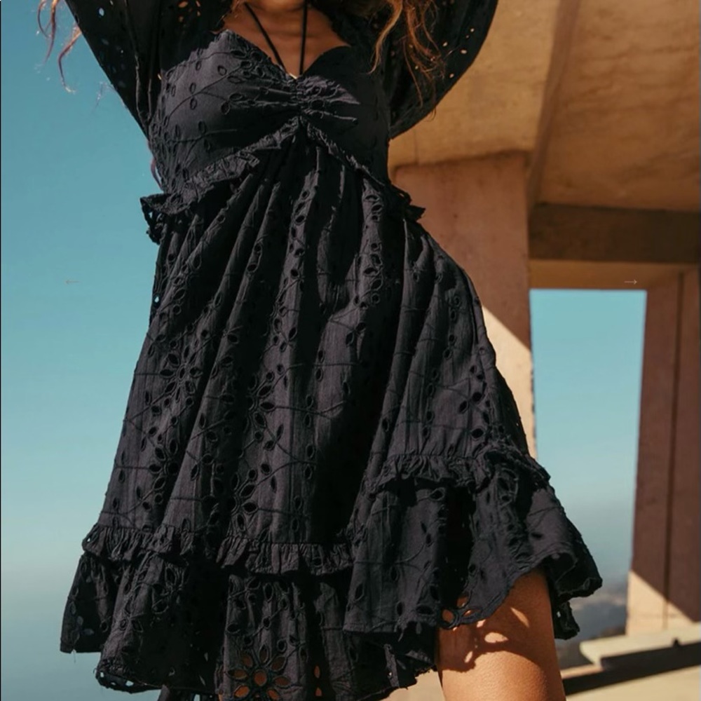 Cleobella XS black dress, new with tags